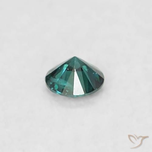 Diamante Verde naturale da 0.02 ct, Rotondo, SI