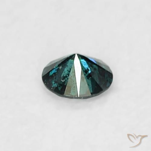 Diamante Verde naturale da 0.03 ct, Rotondo, SI