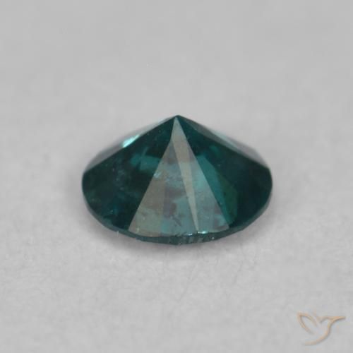 Diamante Verde naturale da 0.12 ct, Rotondo, SI