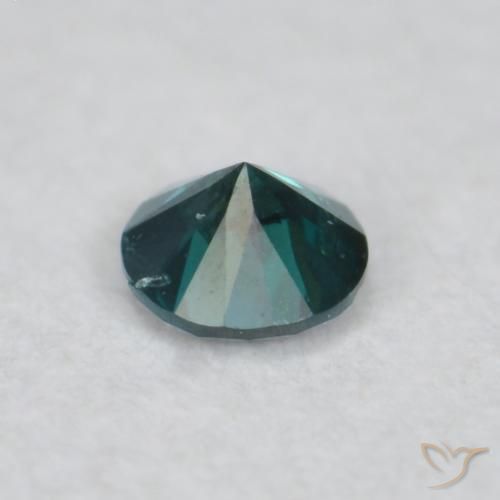 Diamante Verde naturale da 0.04 ct, Rotondo, SI