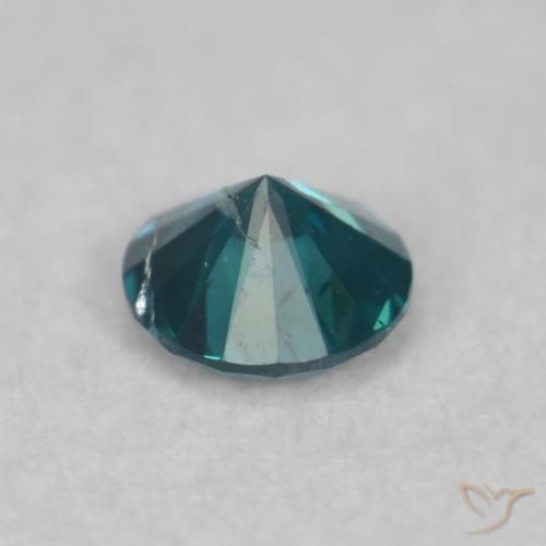 Diamante Verde naturale da 0.06 ct, Rotondo, SI