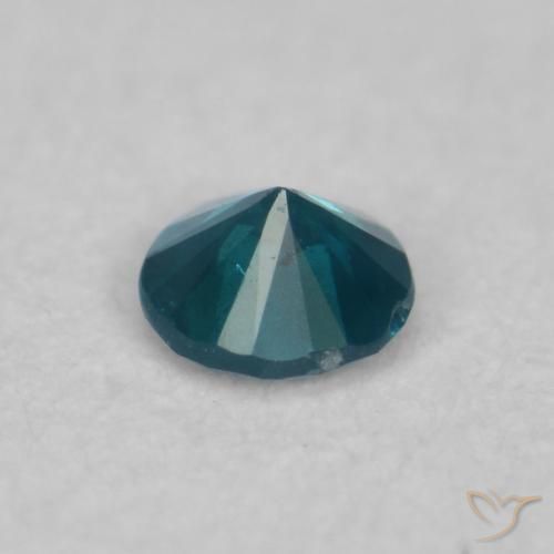 Diamante Blu naturale da 0.05 ct, Rotondo, SI