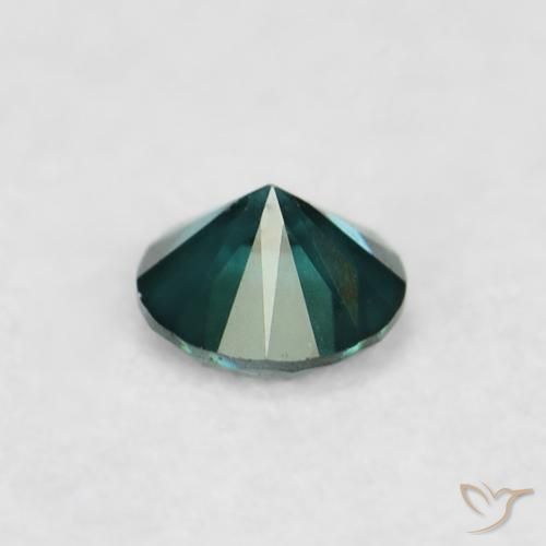 Diamante Verde naturale da 0.04 ct, Rotondo, VVS-VS