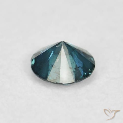Diamante Verde naturale da 0.05 ct, Rotondo, VVS-VS