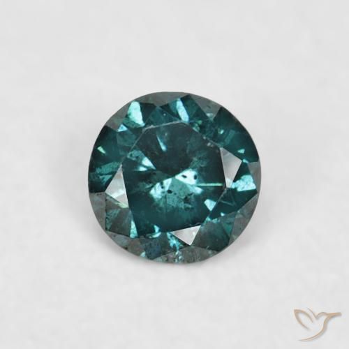 0.04ct Naturale Verde Diamante, Rotondo, VVS-VS