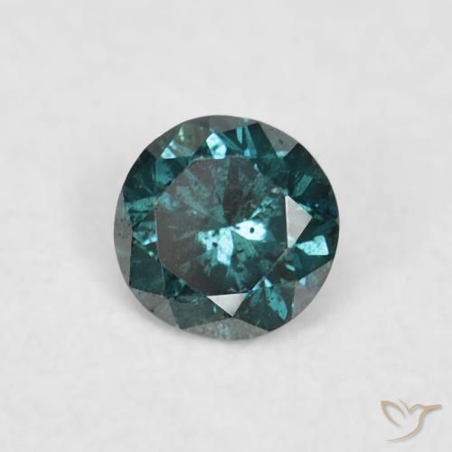 Diamante Verde naturale da 0.04 ct, Rotondo, VVS-VS