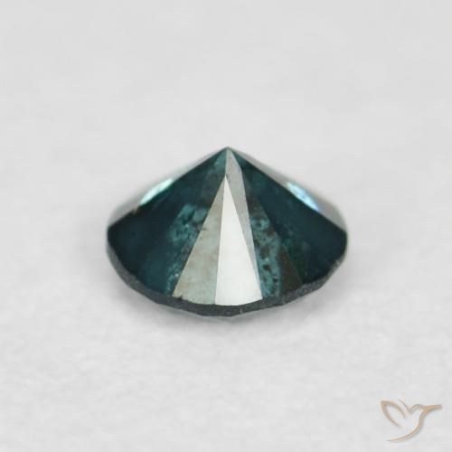 Diamante Verde naturale da 0.04 ct, Rotondo, VVS-VS