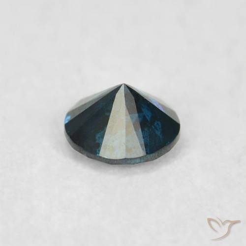 Diamante Blu naturale da 0.06 ct, Rotondo, VS