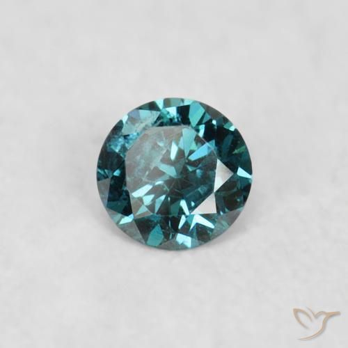 Diamante Verde naturale da 0.03 ct, Rotondo, VS