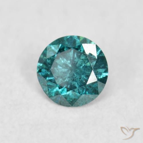 Diamante Verde naturale da 0.06 ct, Rotondo, VS