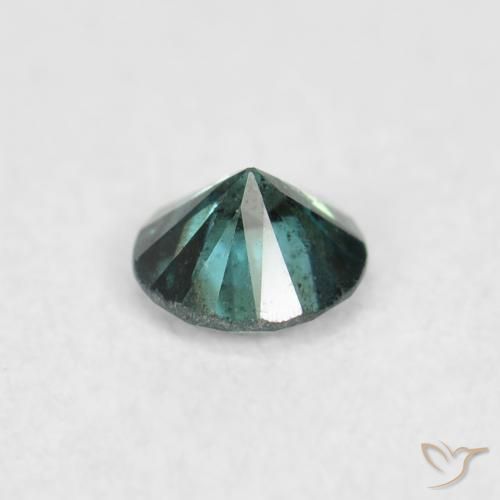 Diamante Verde naturale da 0.06 ct, Rotondo, VS-SI