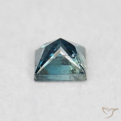 Diamante Blu naturale da 0.07 ct, Quadrato, VS-SI