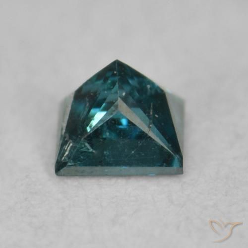 Diamante Blu naturale da 0.06 ct, Quadrato, VS-SI