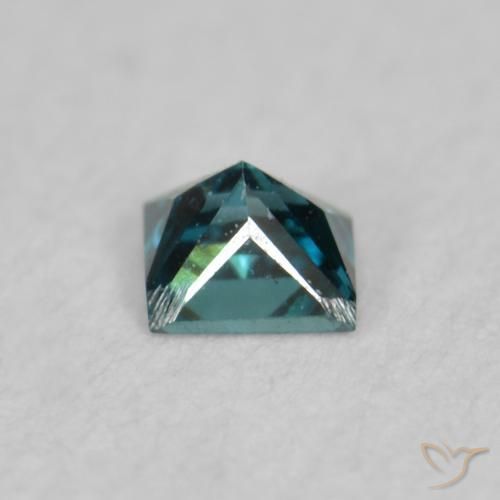Diamante Blu naturale da 0.07 ct, Quadrato, VS
