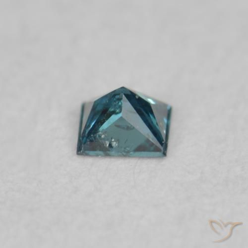 Diamante Blu naturale da 0.02 ct, Quadrato, VS