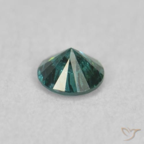 Diamante Verde naturale da 0.05 ct, Rotondo, SI