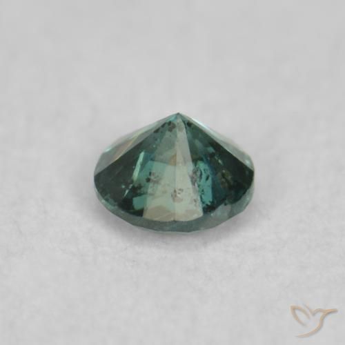 Diamante Verde naturale da 0.07 ct, Rotondo, SI