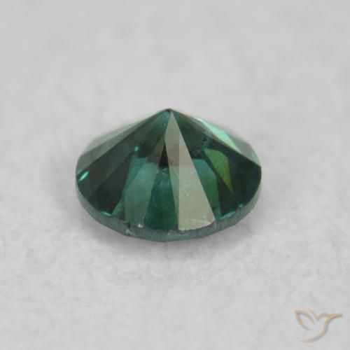Diamante Verde naturale da 0.04 ct, Rotondo, VS-SI