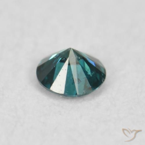 Diamante Verde naturale da 0.02 ct, Rotondo, VS