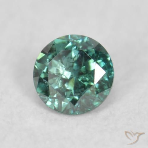 Diamante Verde naturale da 0.06 ct, Rotondo, SI