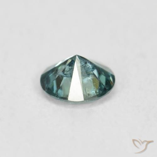 Diamante Verde naturale da 0.16 ct, Rotondo, SI