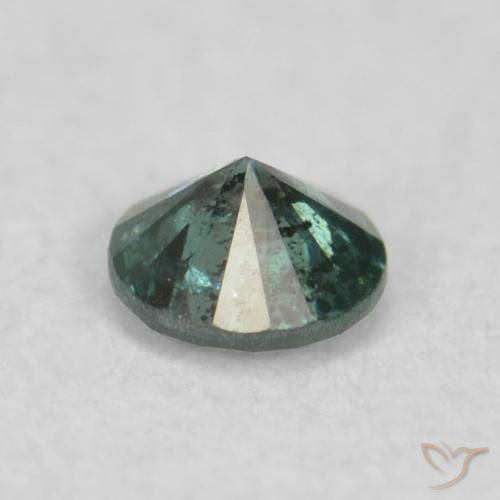 Diamante Verde naturale da 0.06 ct, Rotondo, VS