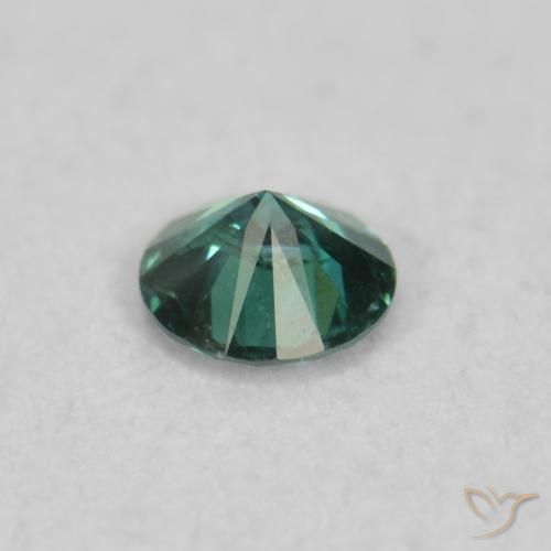 Diamante Verde naturale da 0.06 ct, Rotondo, VS-SI