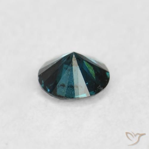 Diamante Blu naturale da 0.05 ct, Rotondo, VS