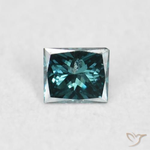 0.03ct Naturale Blu Diamante, Quadrato, VS