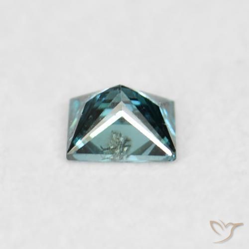 Diamante Blu naturale da 0.03 ct, Quadrato, VS