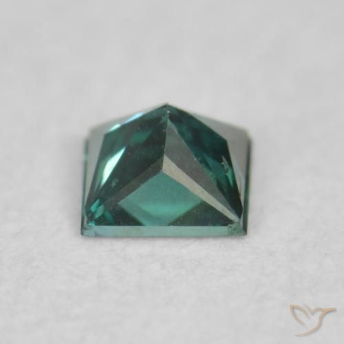 Diamante Verde naturale da 0.06 ct, Quadrato, VVS-VS