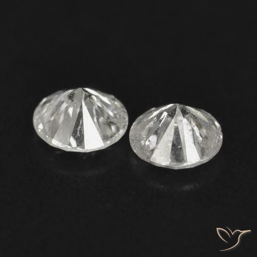 Gemme di Diamante I naturale da 0.18 ct, Taglio rotondo, SI