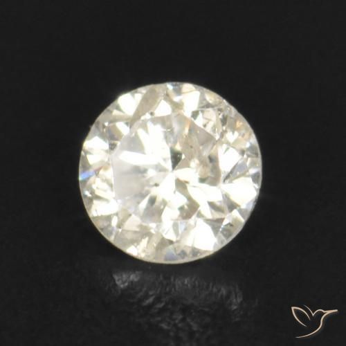 Diamante K naturale da 0.03 ct, Rotondo, VS-SI