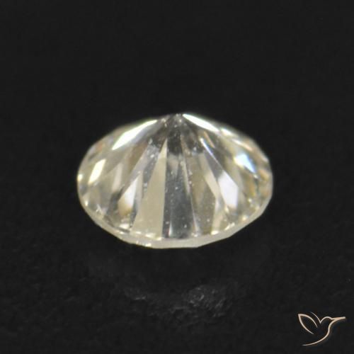Diamante naturale k da 0,03 ct, taglio rotondo, VS-SI