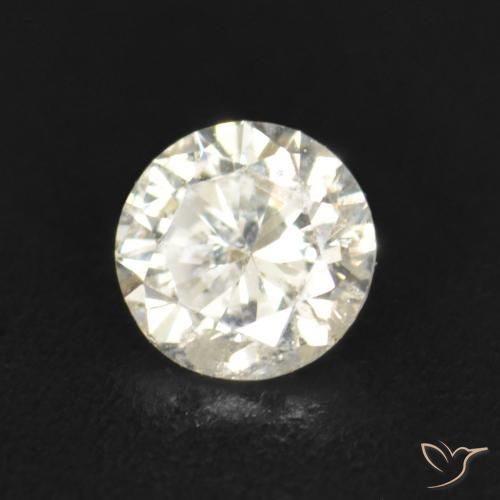 Diamante K naturale da 0.07 ct, Rotondo, VS-SI