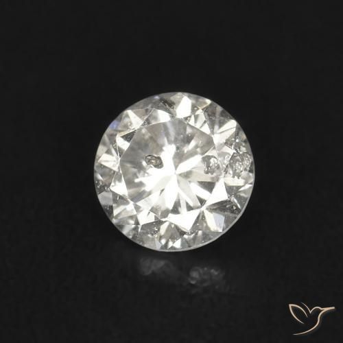 0.08ct Naturale I Diamante, Rotondo, VS-SI