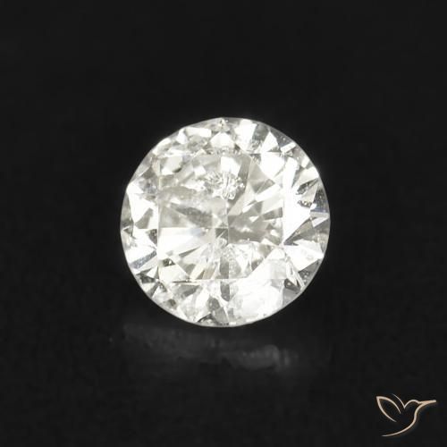 Diamante I naturale da 0.04 ct, Rotondo, VS-SI