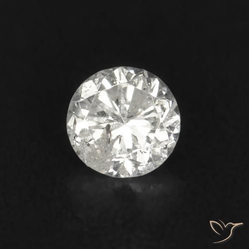 0.03ct Naturale I Diamante, Rotondo, SI