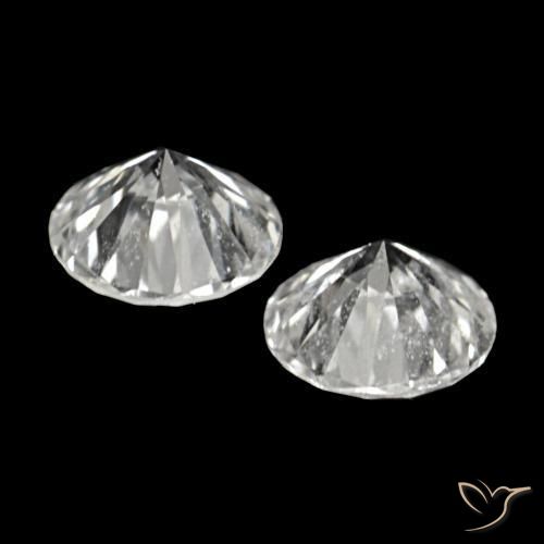 Gemme di Diamante D naturale da 0.09 ct, Rotondo, VVS