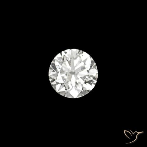 0.04ct D Diamante, Rotondo, VVS
