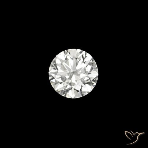 Diamante D naturale da 0.04 ct, Rotondo, VVS