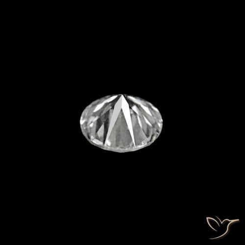 Diamante D naturale da 0.04 ct, Rotondo, VVS