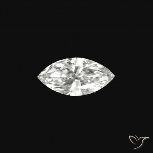 0.06ct E Diamante, Taglio marquise, VVS