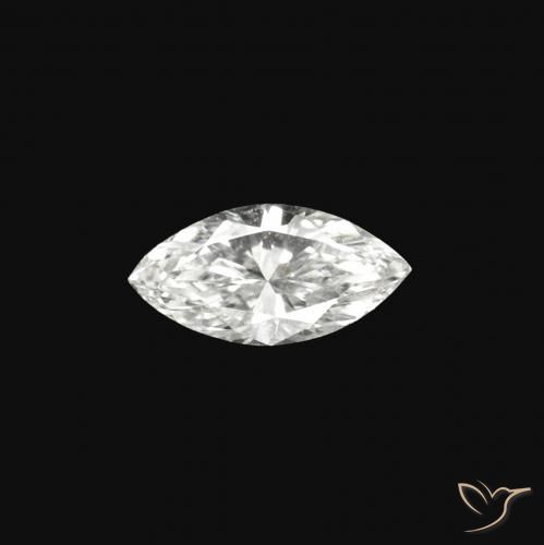 0.06ct E Diamante, Taglio marquise, VVS