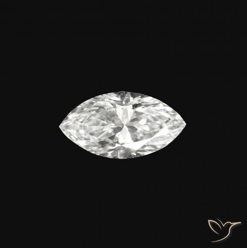 0.09ct E Diamante, Taglio marquise, VVS