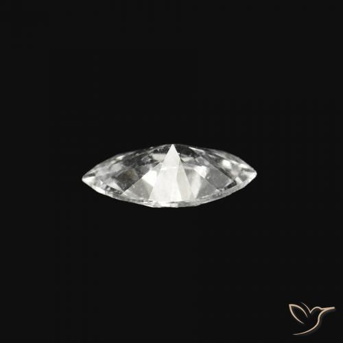 Diamante E naturale da 0.06 ct, Taglio marquise, VVS