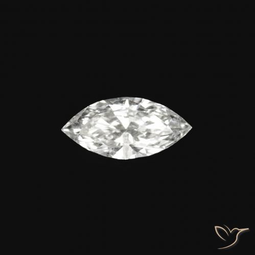 0.06ct E Diamante, Taglio marquise, VVS