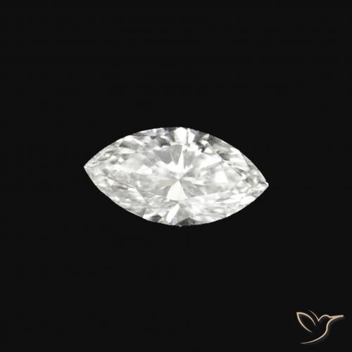 Diamante D naturale da 0.06 ct, Taglio marquise, VVS