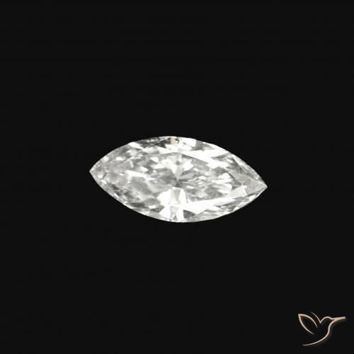 Diamante D naturale da 0.06 ct, Taglio marquise, VVS