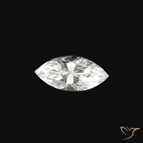 Diamante D naturale da 0.06 ct, Taglio marquise, VVS